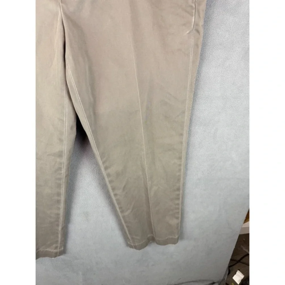 Brooks Brothers‎ Pants Mens 35x30 Green Flat Front Advantage Chino Clark Dress